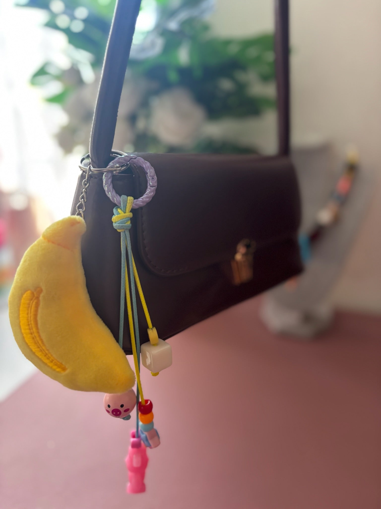 Bag charm platano